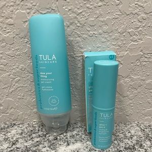 TULA Skin Care Dew Your Thing Moisturizing Gel Cream and Glow & Get it Eye Balm